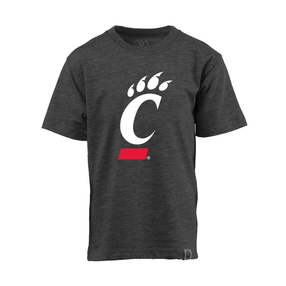 Cincinnati Bearcats Toddler Heather C-Paw T-shirt, Size: 2T