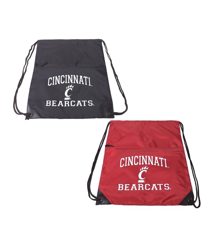 Cincinnati Bearcats Cinch Bags - Black or Red