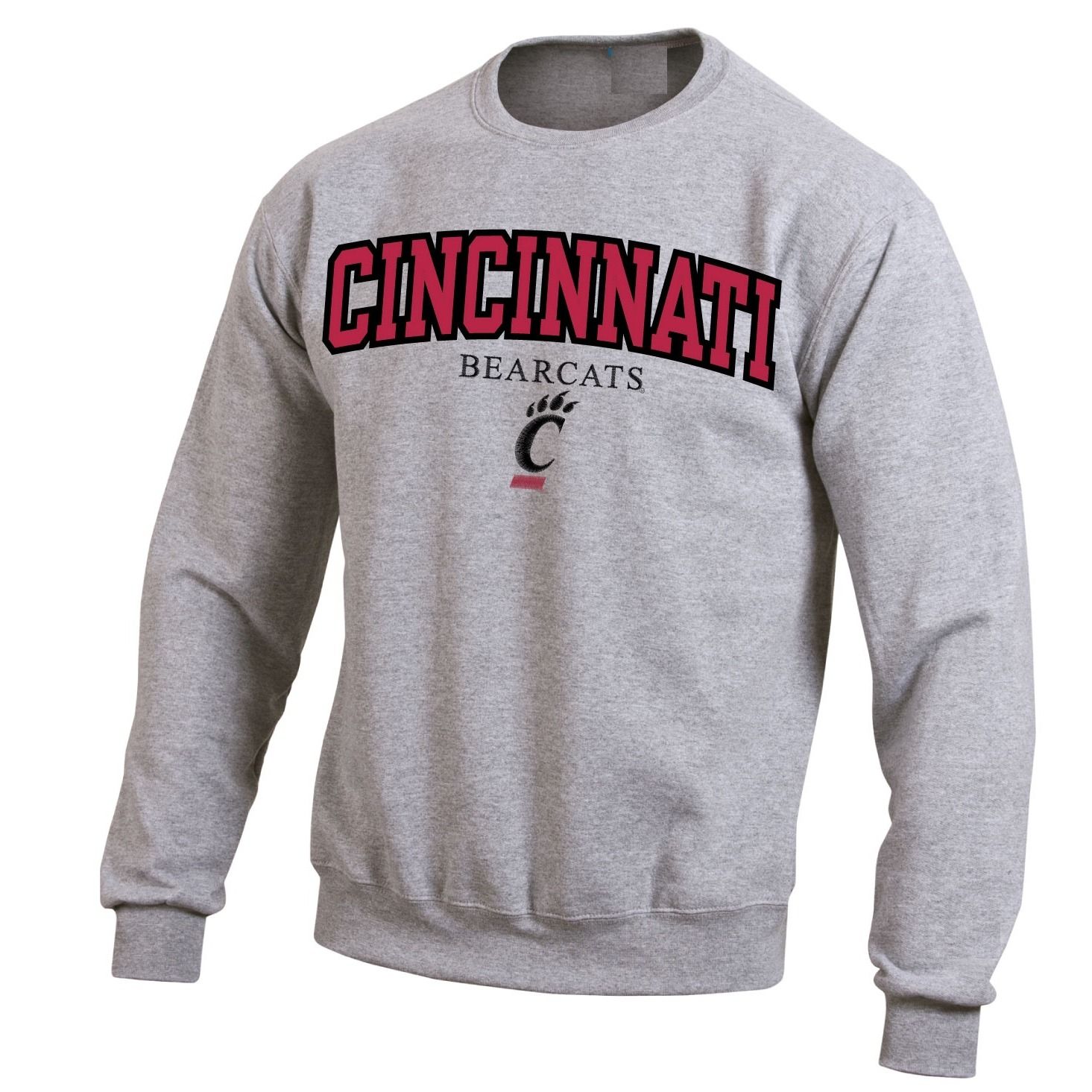 Champion Cincinnati Bearcats Embroidered Crewneck Sweatshirt