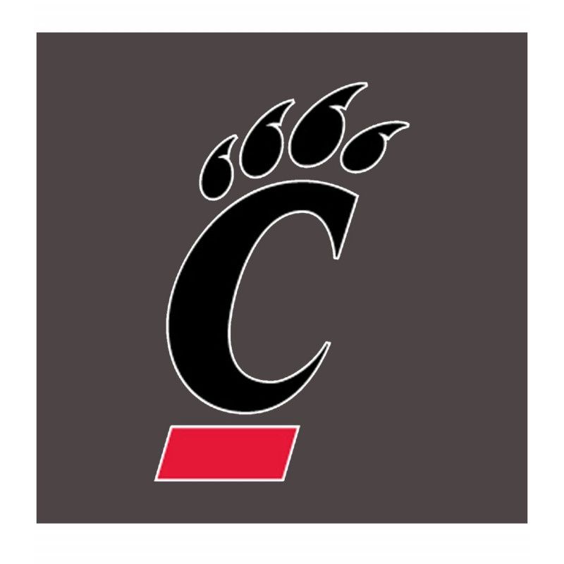 Auto Decal - Black and Red Athletic Logo-3x5