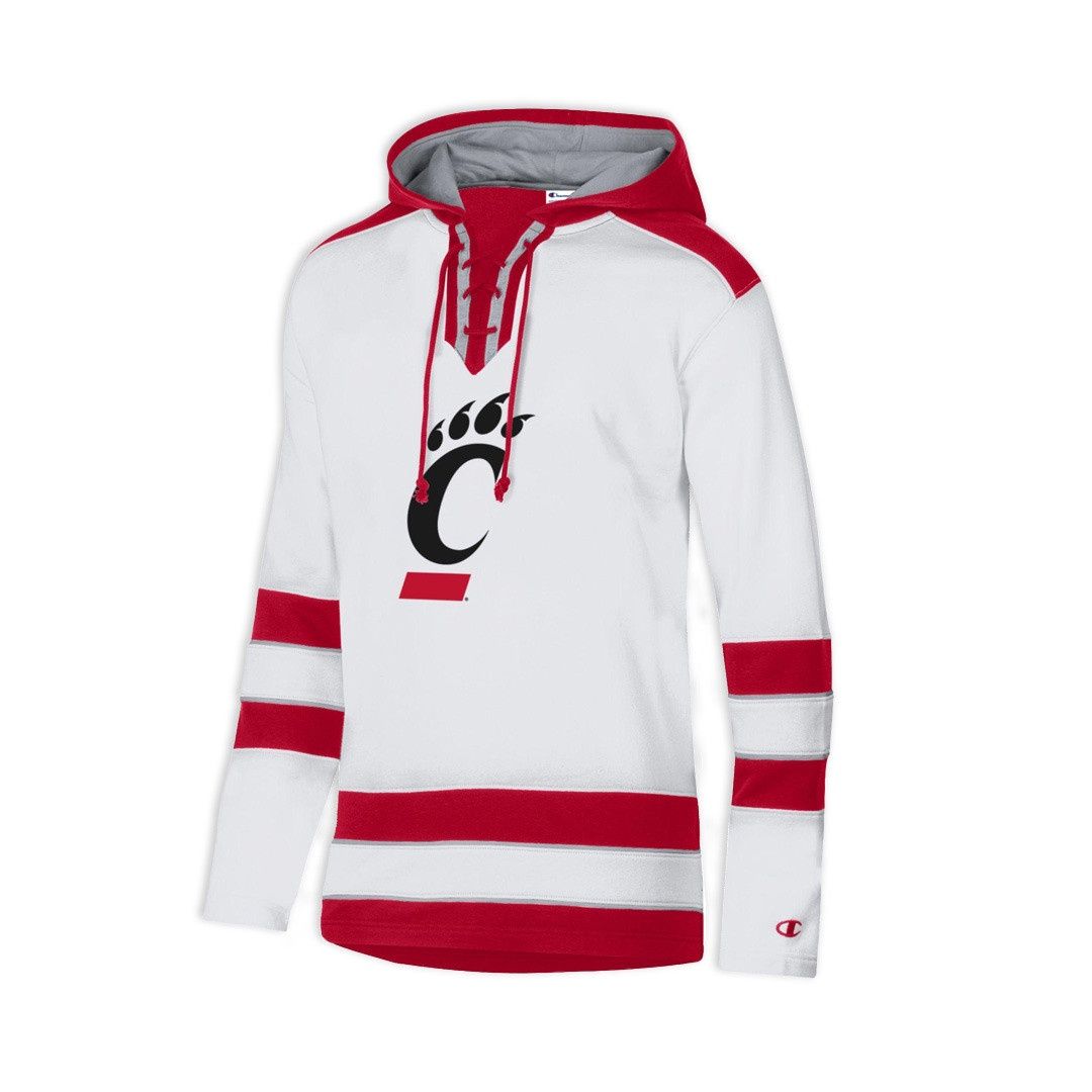 Cincinnati Bearcats Champion Super Fan Hockey Hood, Size: 2XL