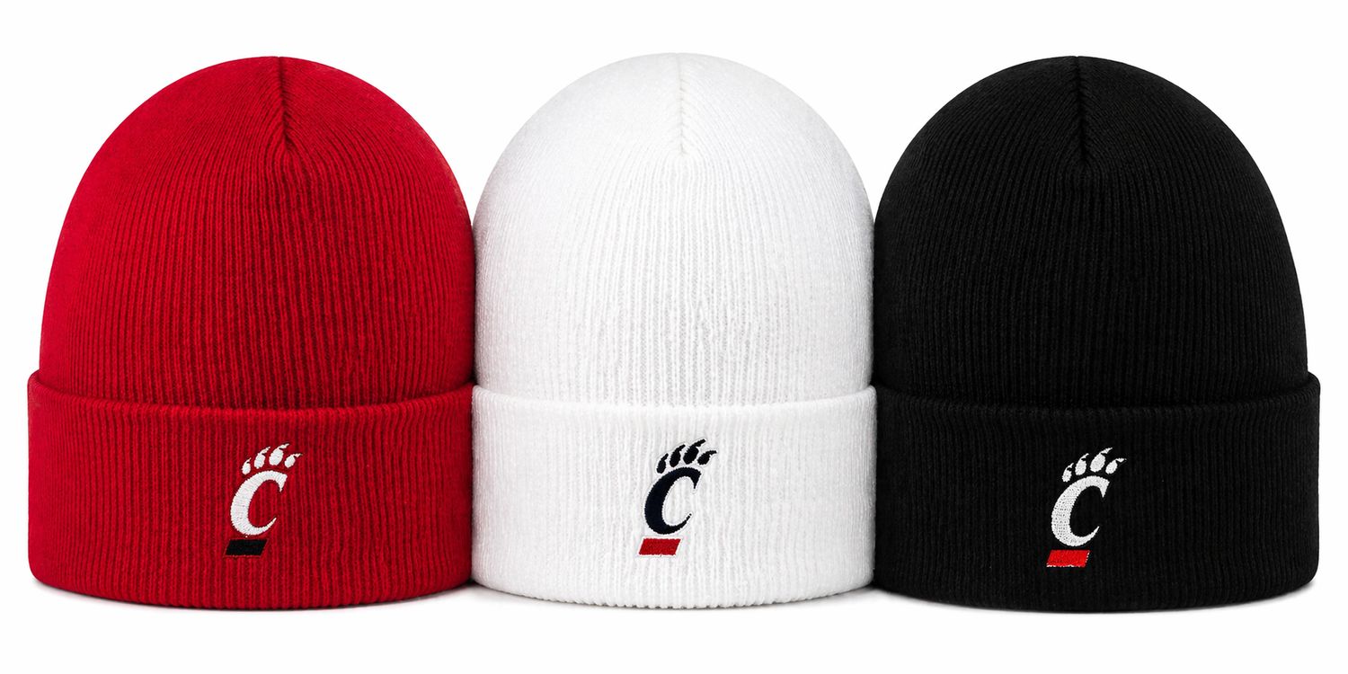 Cincinnati Cuffed C-Paw Beanie