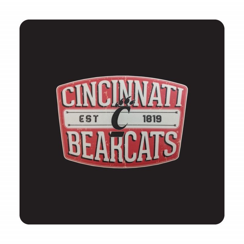 Auto Decal Cincinnati Bearcats Badge, Size: MINI