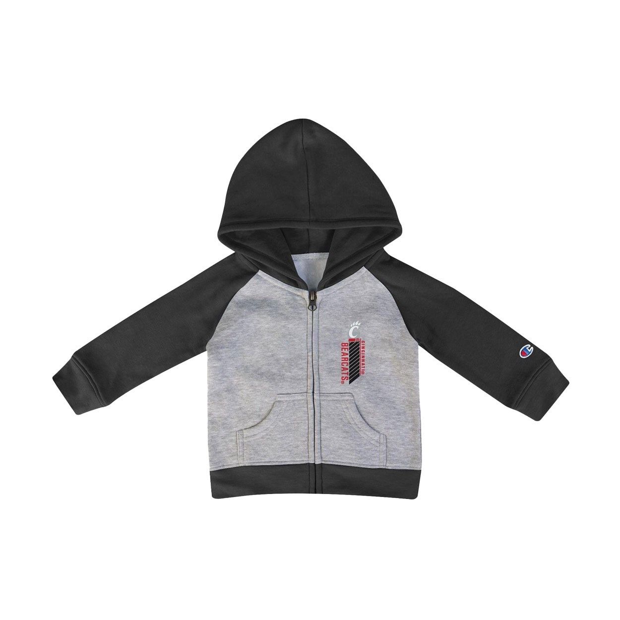Champion Cincinnati Infant Raglan Full-Zip Hood, Size: 6-9M