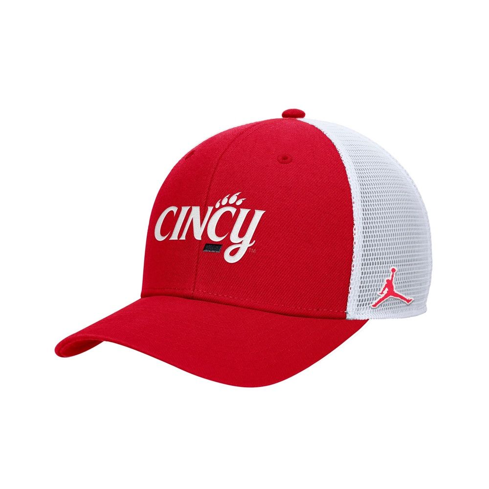 Cincinnati Bearcats Nike Jumpman Cincy Script Trucker - Red
