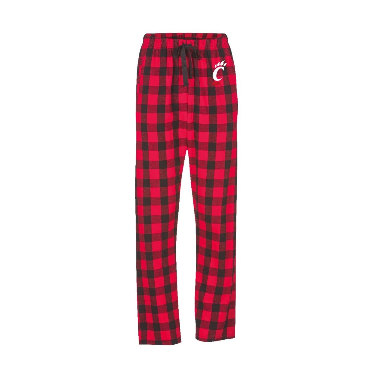 Boxercraft Cincinnati Women's C-Paw Red/Black Flannel Pants, Size: XS
