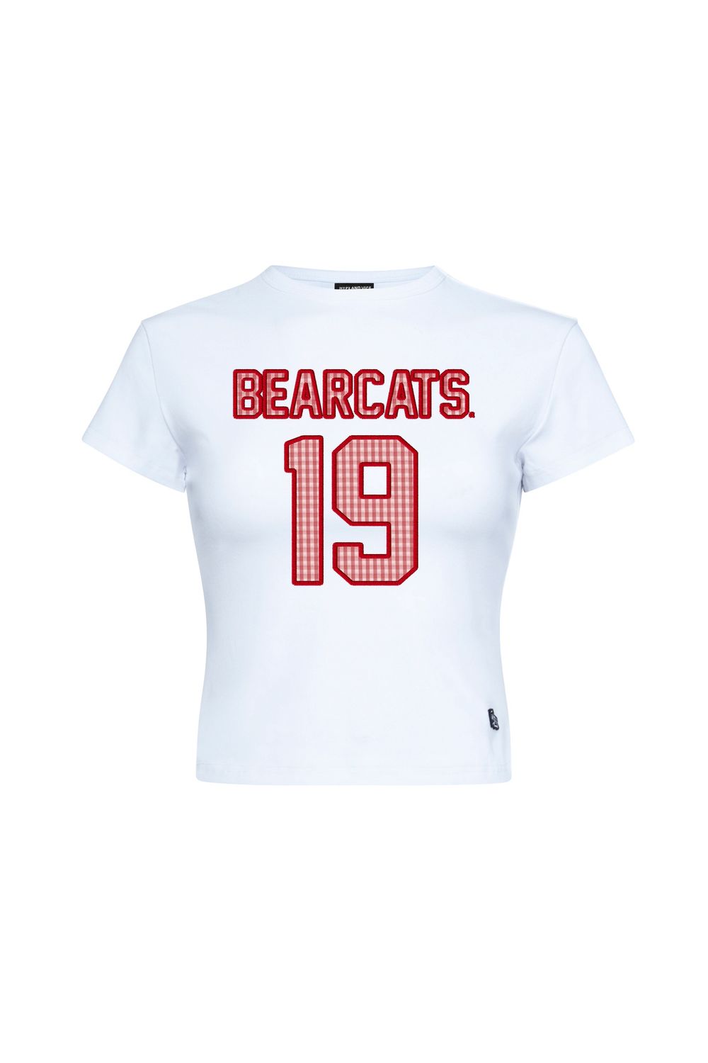 W-Baby tee w/gingham