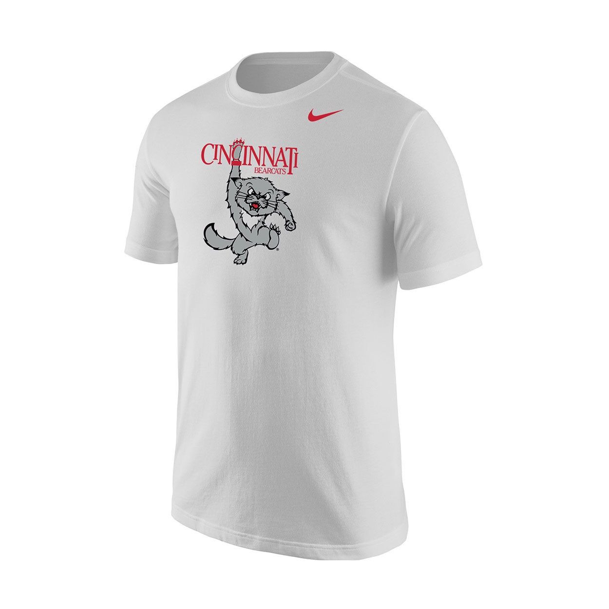 Cincinnati Bearcats Nike 1990s Mascot T-shirt, Color: BLACK, Size: 2XL