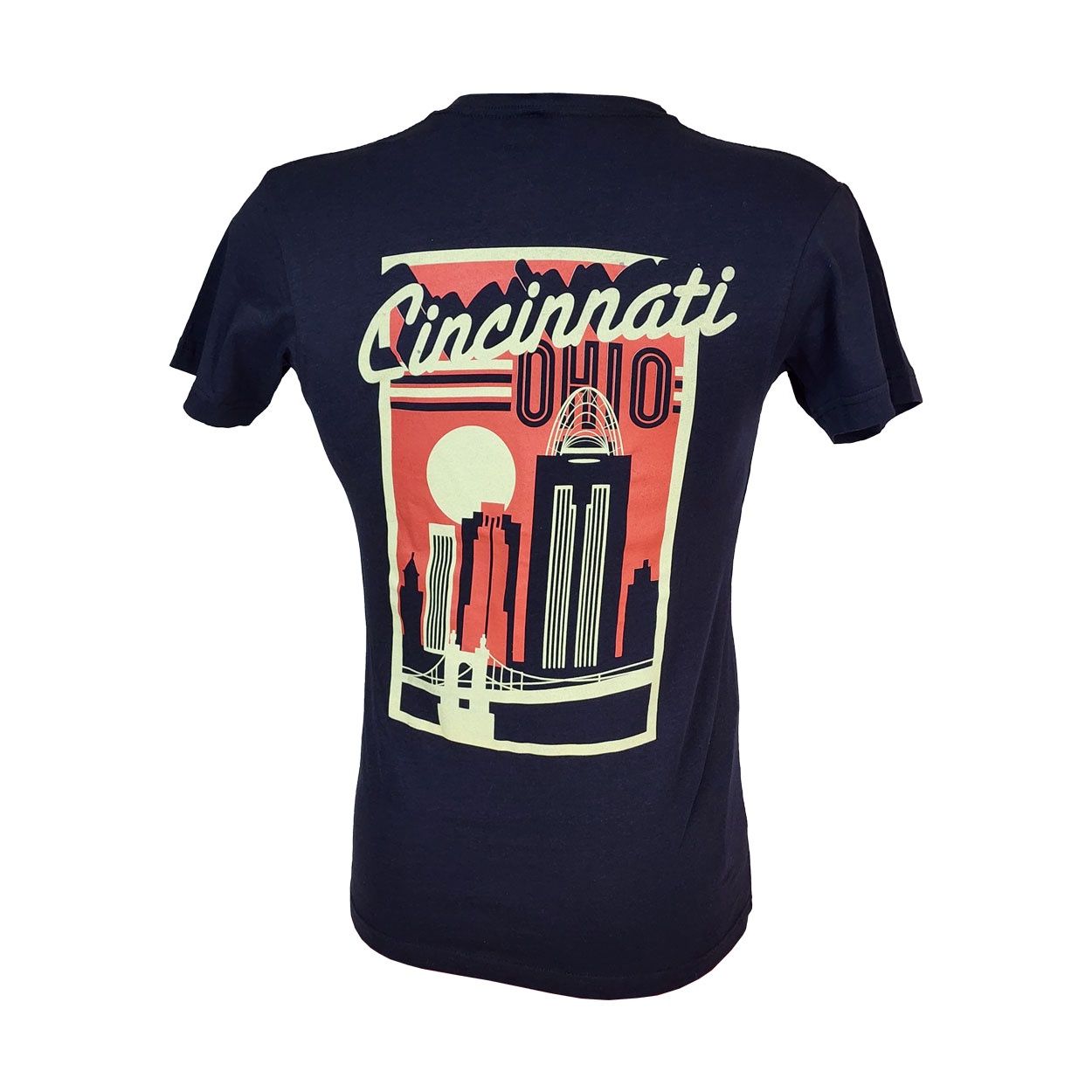Cincinnati Ohio Art Deco Skyline T-shirt