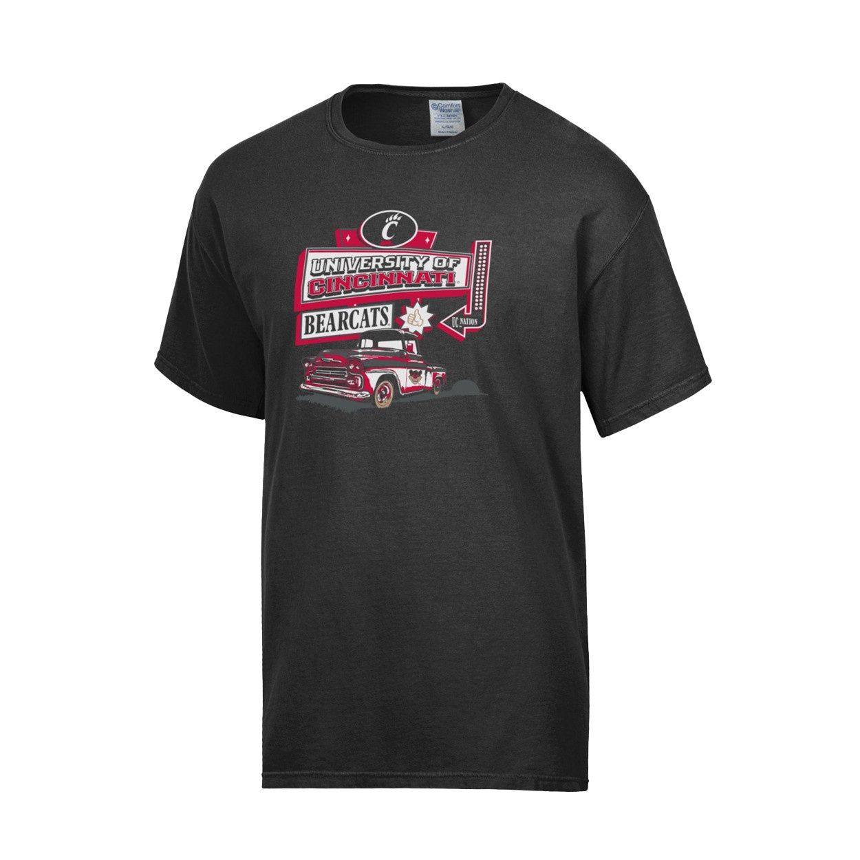 Cincinnati Bearcats Gear Sign and Truck T-shirt, Size: S