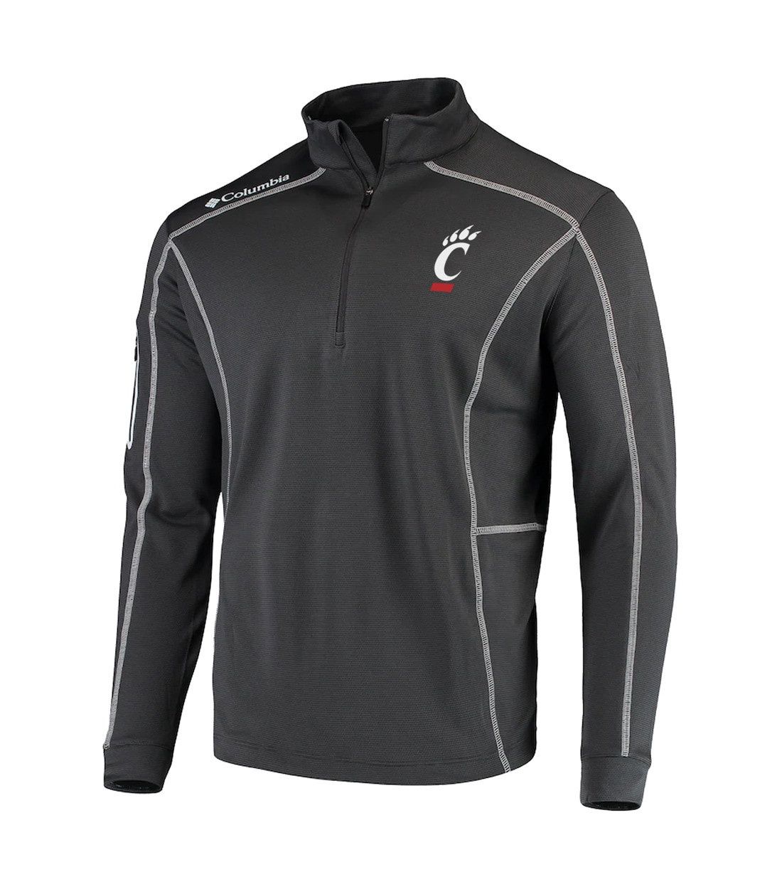 Columbia Bearcats Omni-Wick Shotgun 1/4-Zip, Size: S