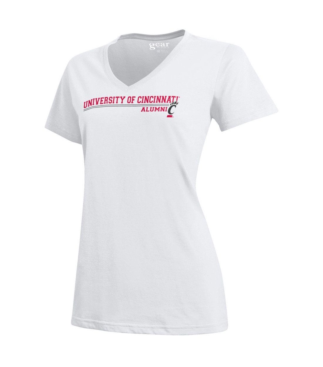 Women's Cincinnati Bearcats Alumni Tee, Size: S