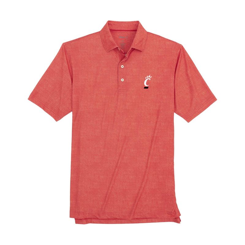 Johnnie-O Cincinnati Red Gibson Polo