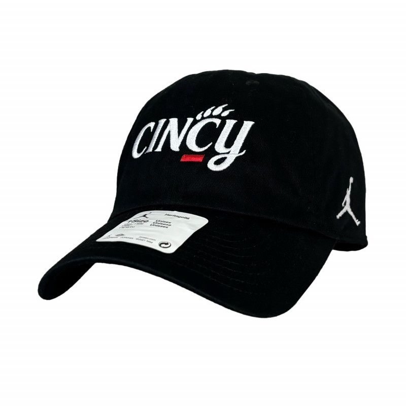 Cincinnati Bearcats Nike Jumpman Cincy Script Cap - Black