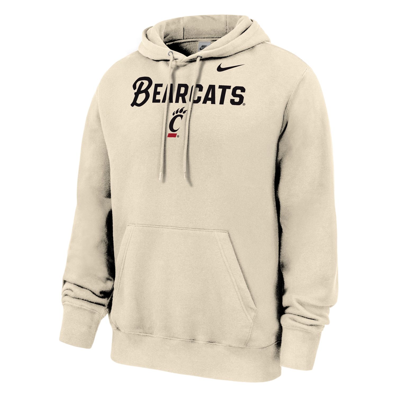 SMU Club Fleece Hood in Natural