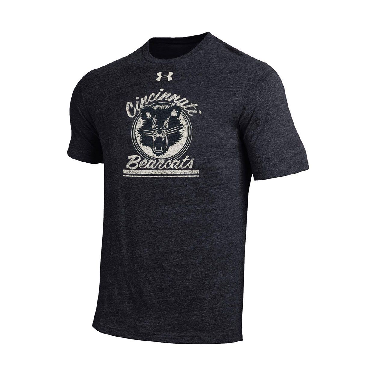 Cincinnati Bearcats Under Armour 1980s Logo T-shirt, Size: 2XL