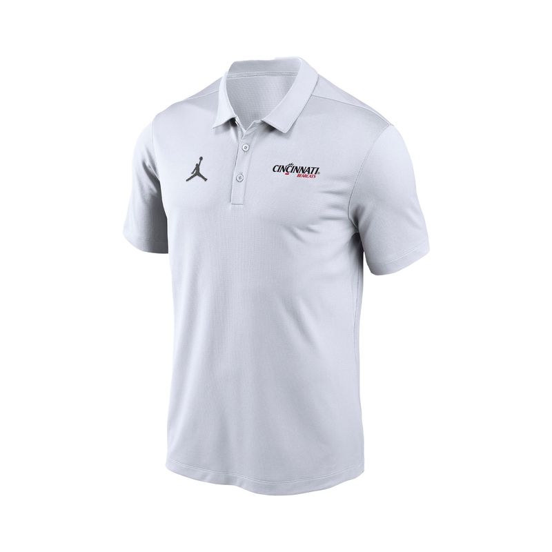 Cincinnati Bearcats Nike Jumpman White Polo