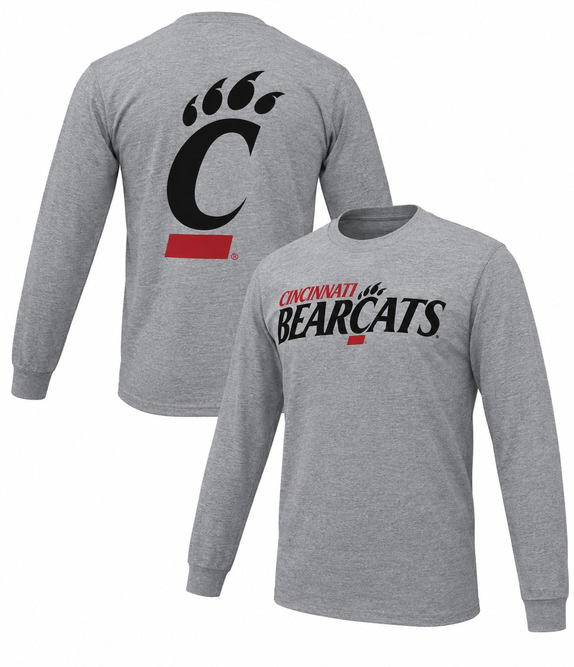 University of Cincinnati Bearcats C-Paw Long Sleeve T-Shirt