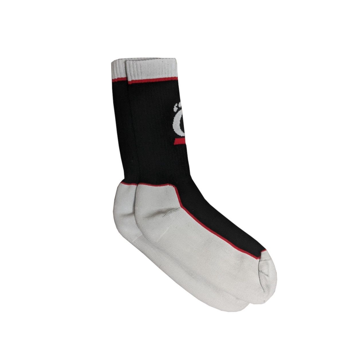TCK Cincinnati Bearcats Performance Crew Cut Socks, Size: M