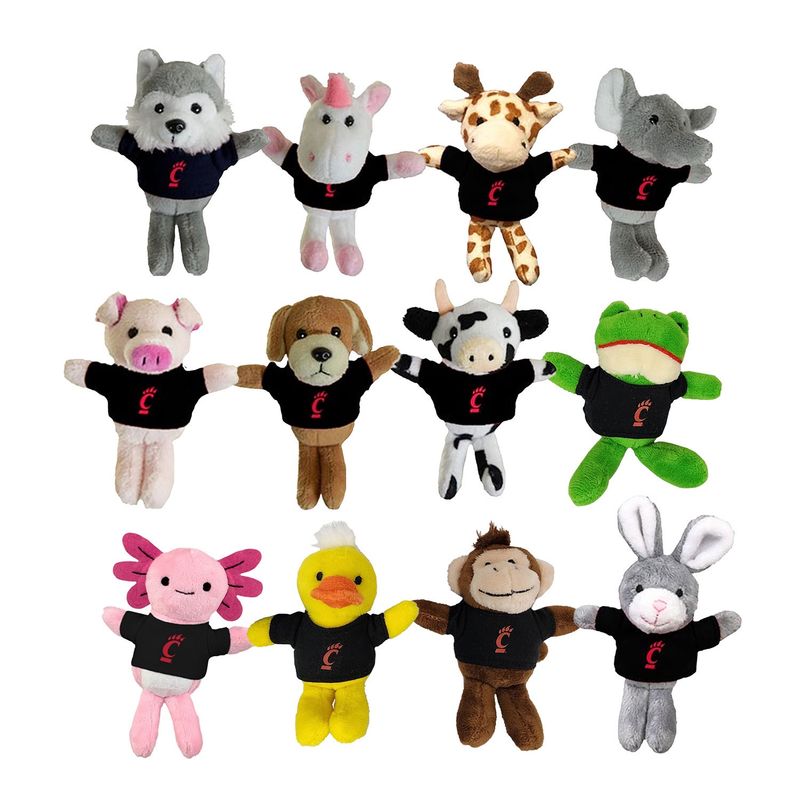 Mascot Factory Cincinnati Bearcats C-Paw Plush Key-chain