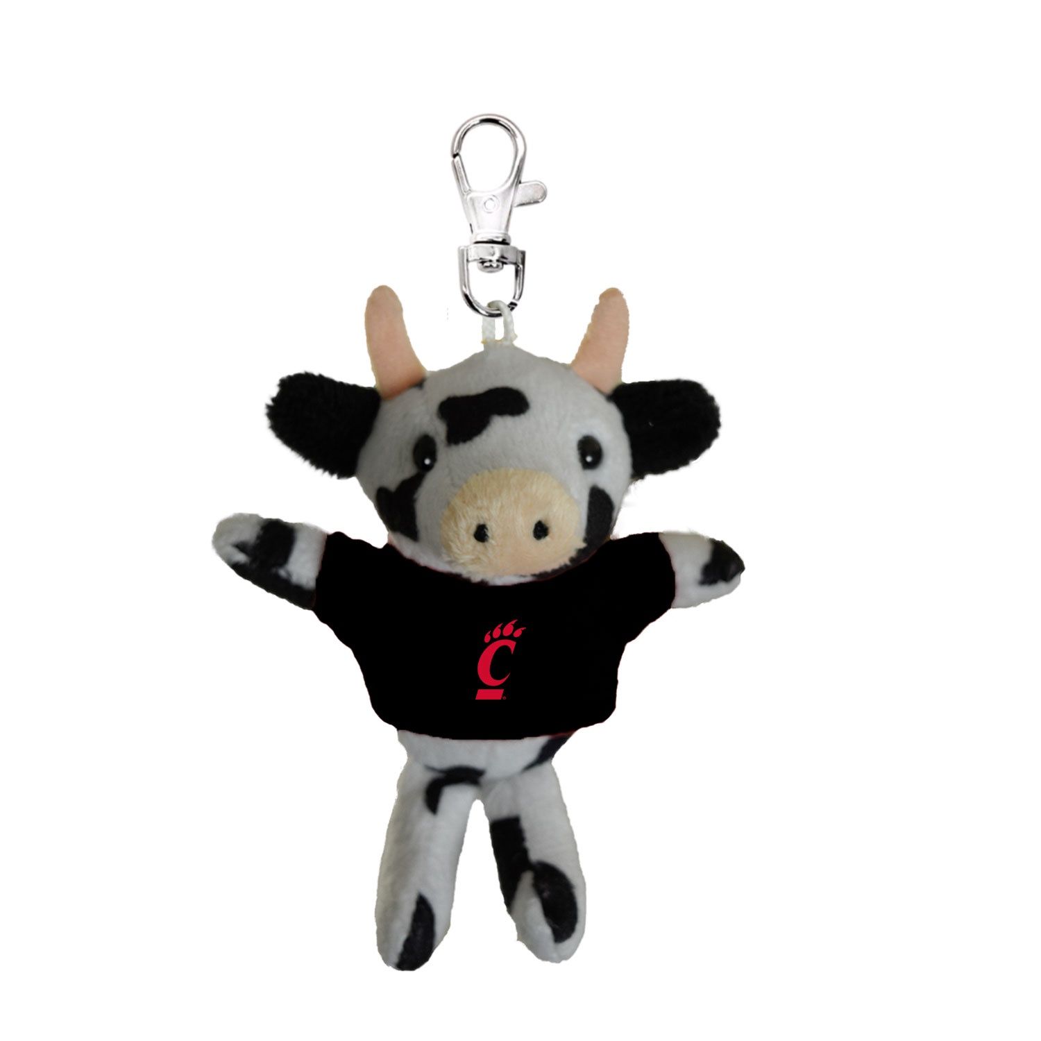 Mascot Factory Cincinnati Bearcats C-Paw Plush Key-chain