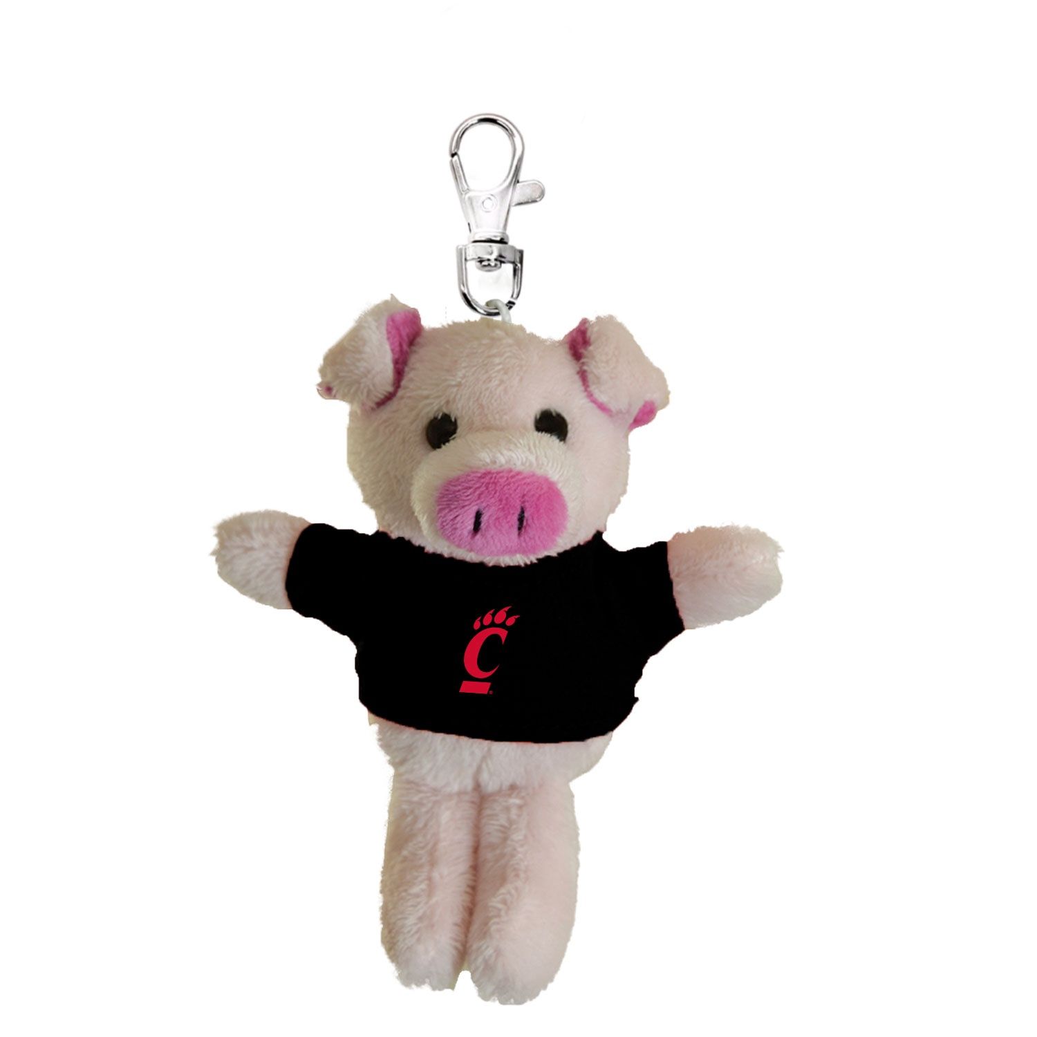 Mascot Factory Cincinnati Bearcats C-Paw Plush Key-chain