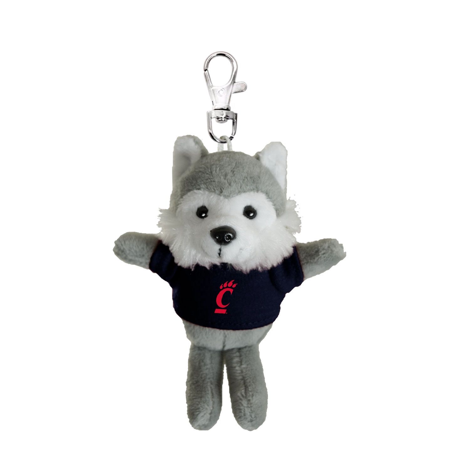Mascot Factory Cincinnati Bearcats C-Paw Plush Key-chain