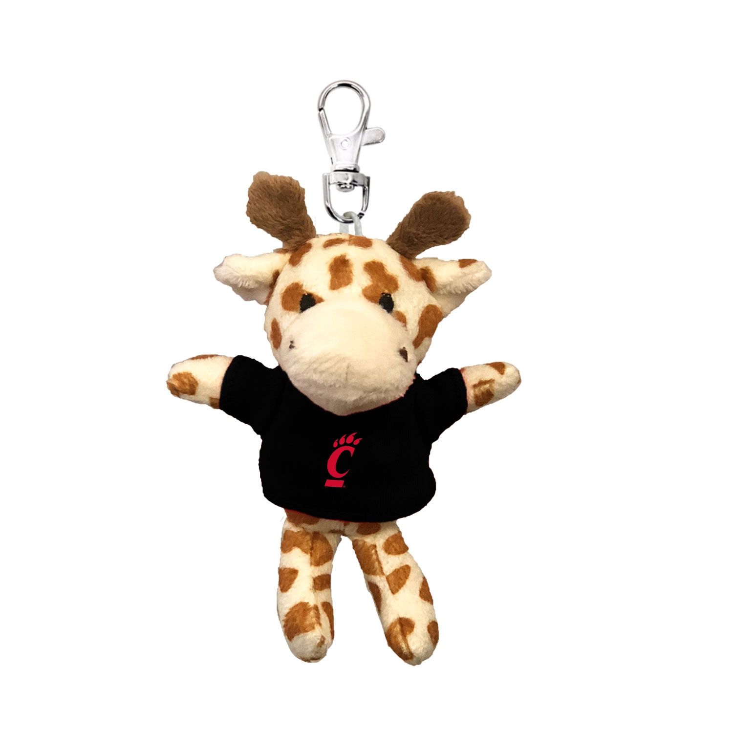 Mascot Factory Cincinnati Bearcats C-Paw Plush Key-chain