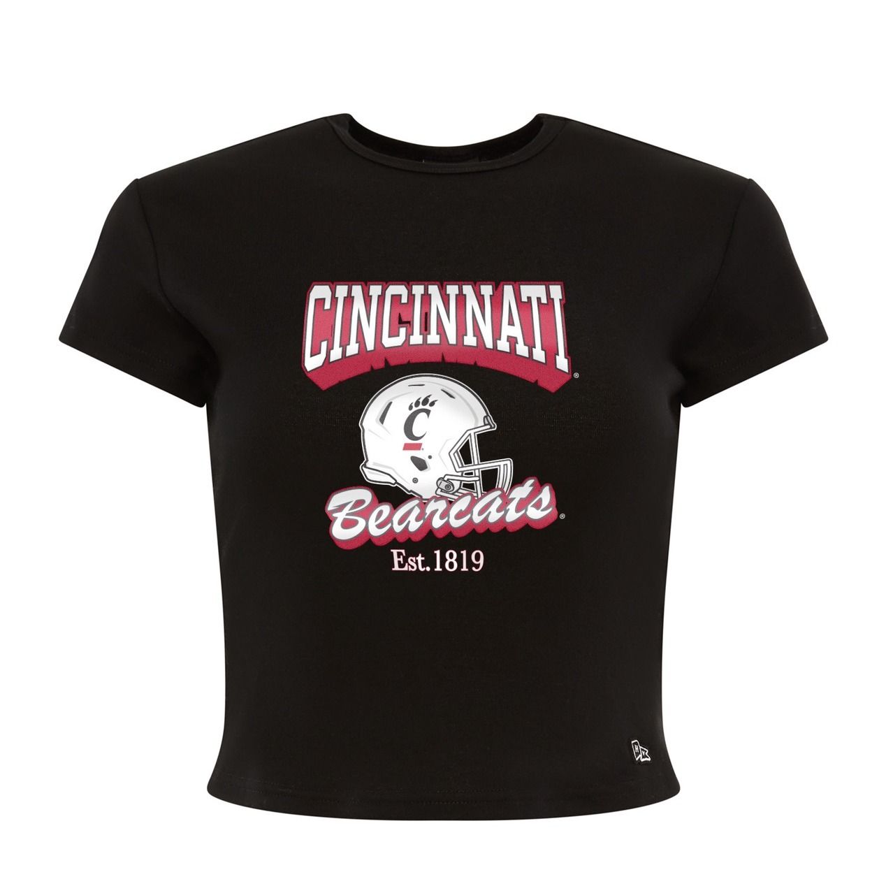 Cincinnati Bearcats Football Hype and Vice Cropped T-shirt, Size: XS
