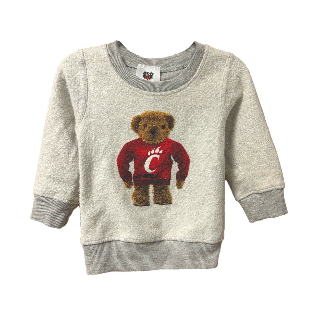 Cincinnati Toddler Teddy Bear Crew, Size: 2T