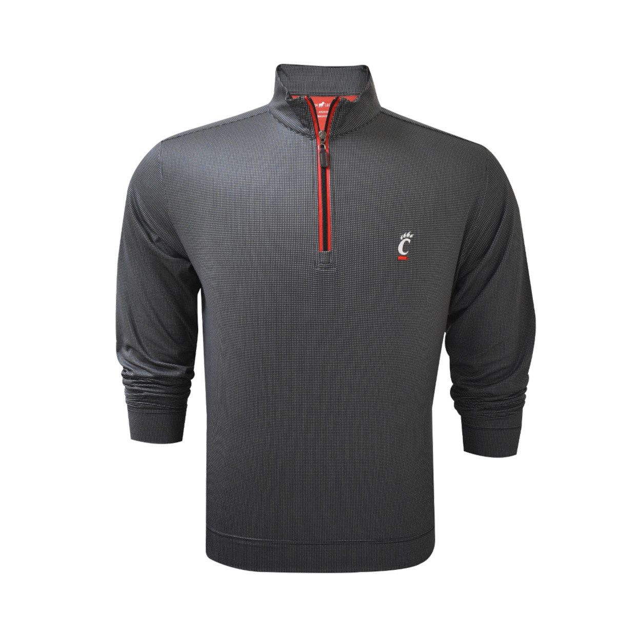 Horn Legend Cincinnati Black Lochside Quarter Zip, Size: 2XL