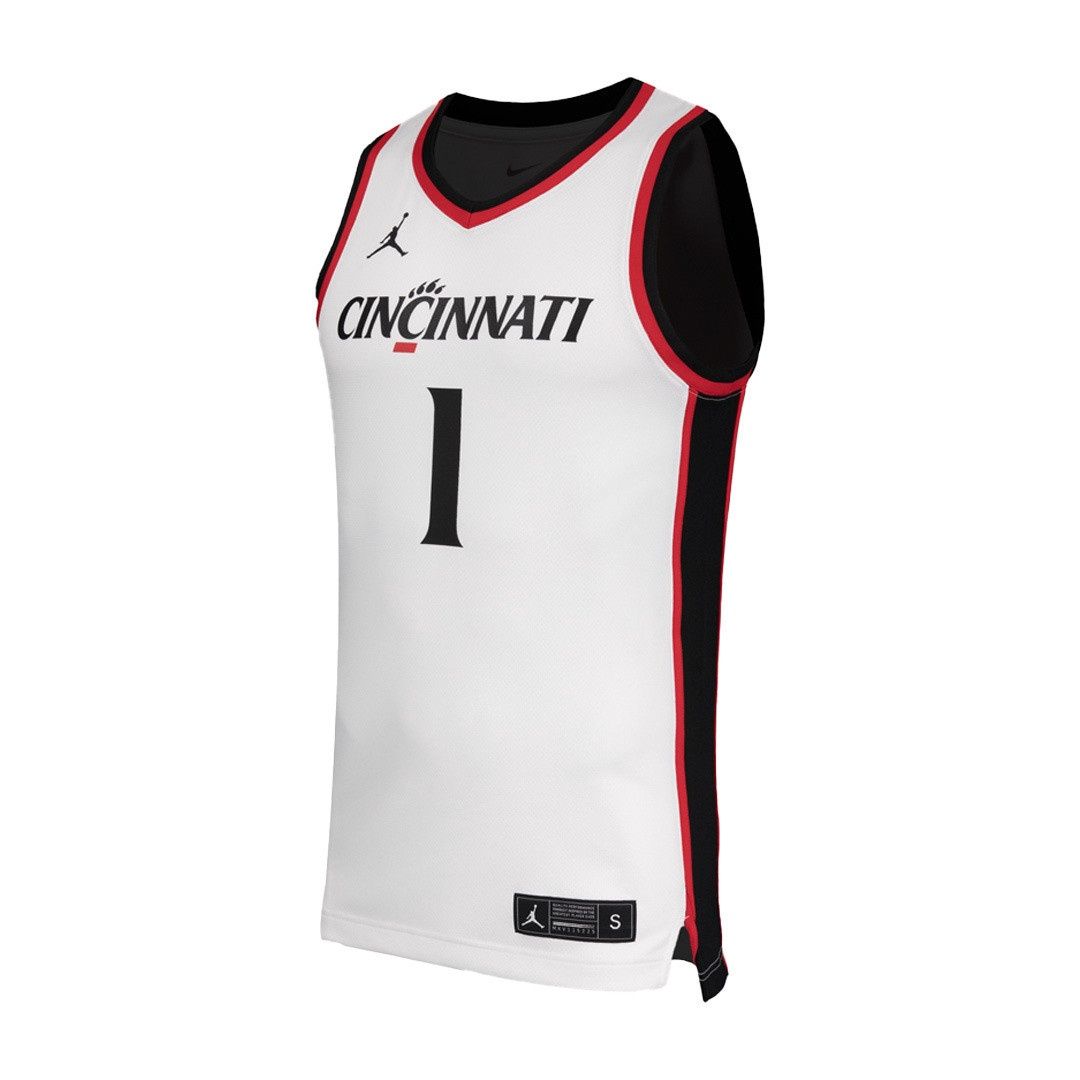 Cincinnati Bearcats Nike Jumpman Replica Basketball Jersey, Size: S
