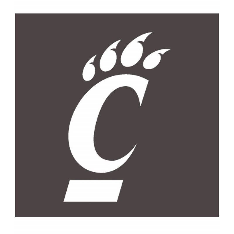 Auto Decal -White C-Paw, Size: MINI