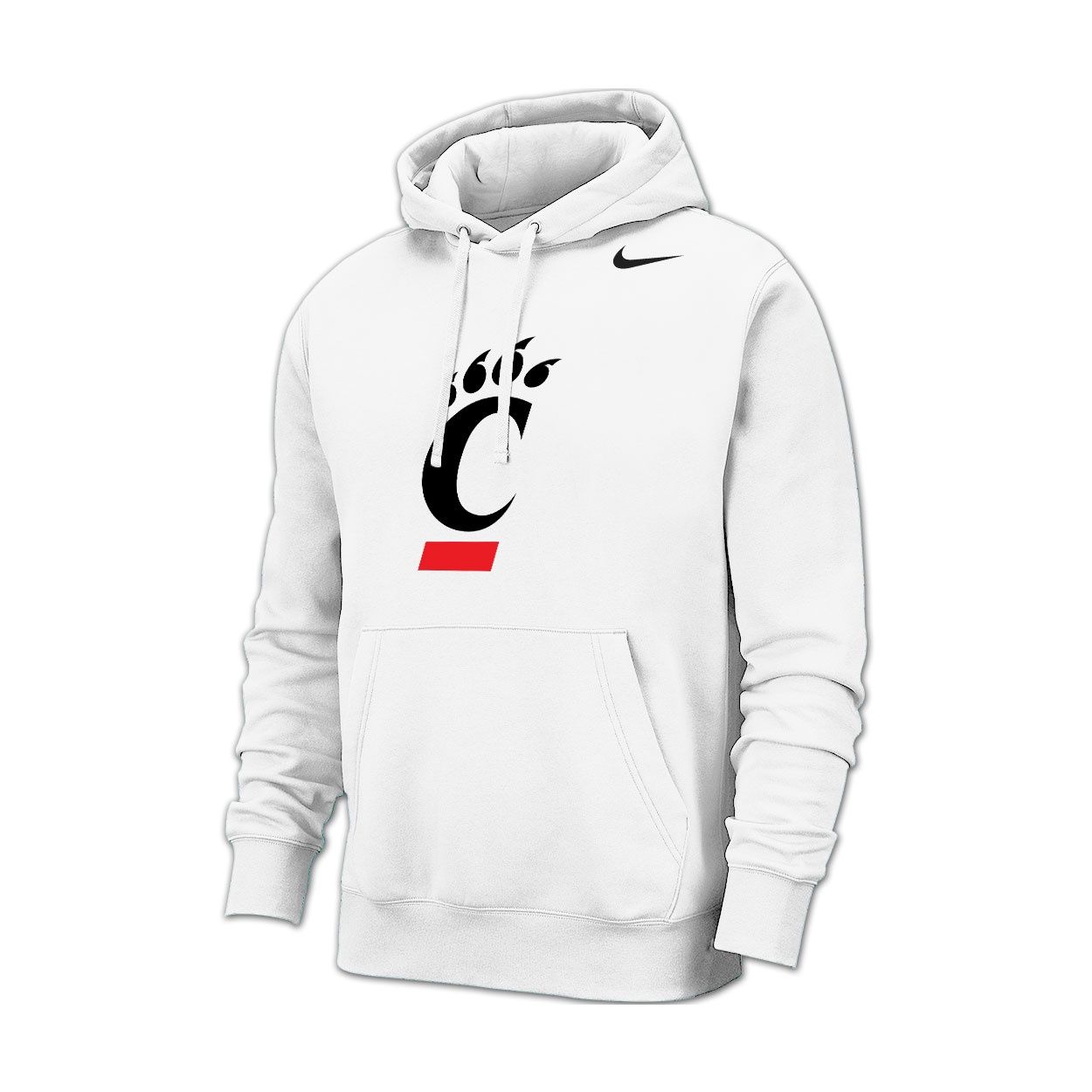 Nike Cincinnati Bearcats C-Paw Club Fleece Hooded Sweatshirt
