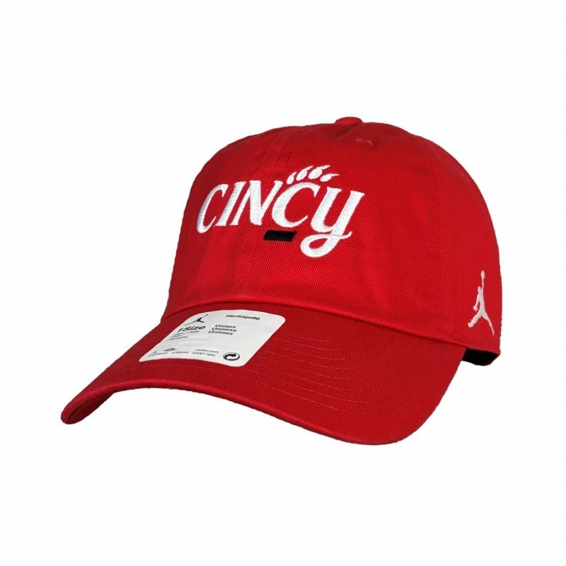 Cincinnati Bearcats Nike Jumpman Cincy Script Cap - Red
