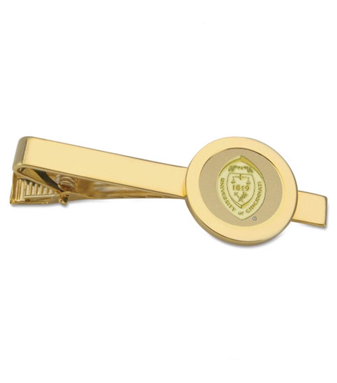 University of Cincinnati Seal Tie Bar, Color: GOLD
