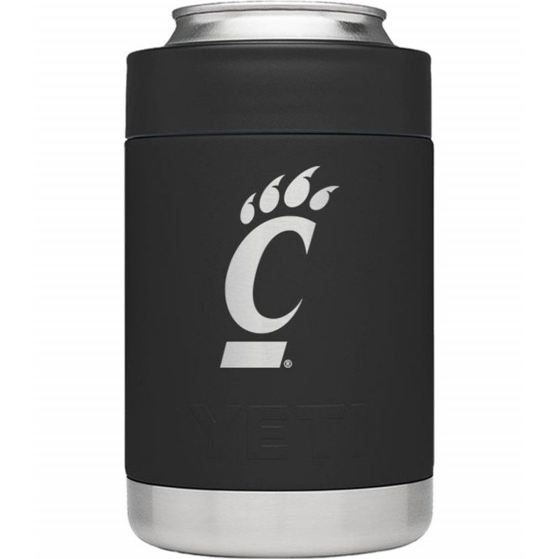 Yeti Cincinnati Bearcats Black Colster Insulated Can Holder, Color: BLACK