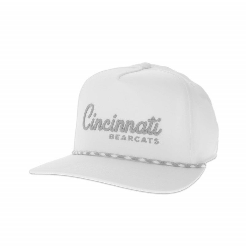 Legacy Cincinnati Retro White Bearcats Cap, Color: WHITE