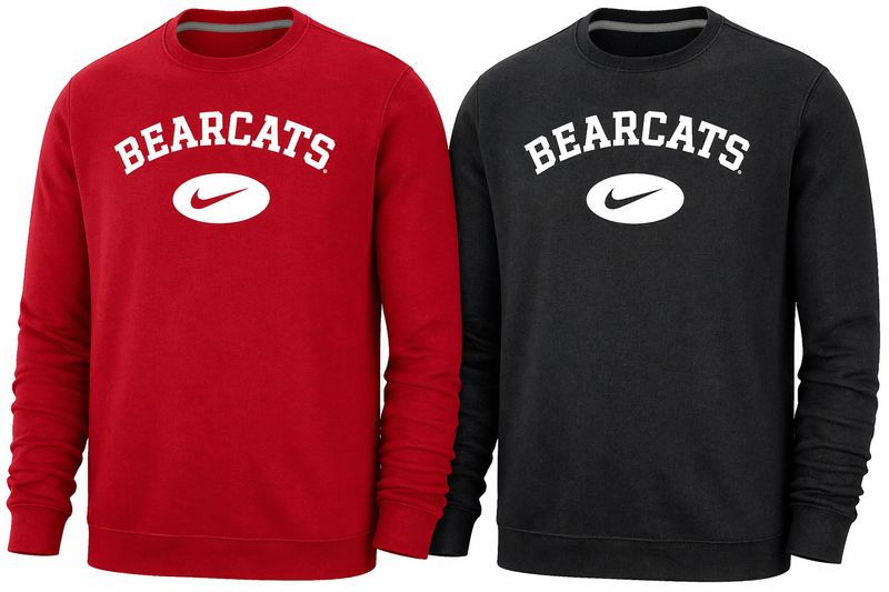 Nike Cincinnati Bearcats Club Fleece Crew