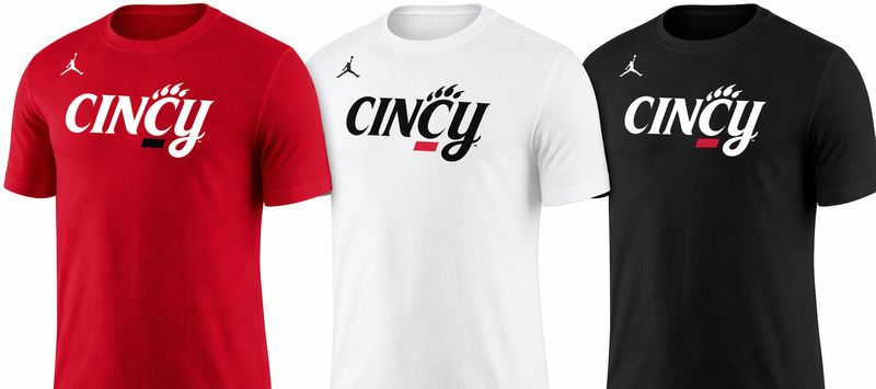 Cincinnati Bearcats Nike Jumpman CINCY Core T-shirt