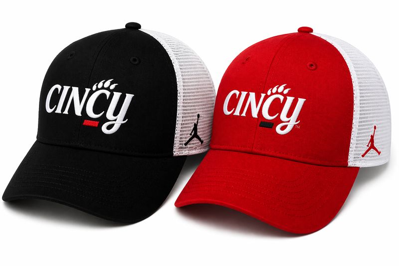 Cincinnati Bearcats Nike Jumpman Cincy Script Trucker