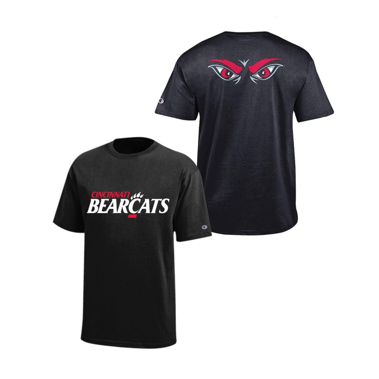 Cincinnati Bearcats Champion Eyes T-shirt, Size: S