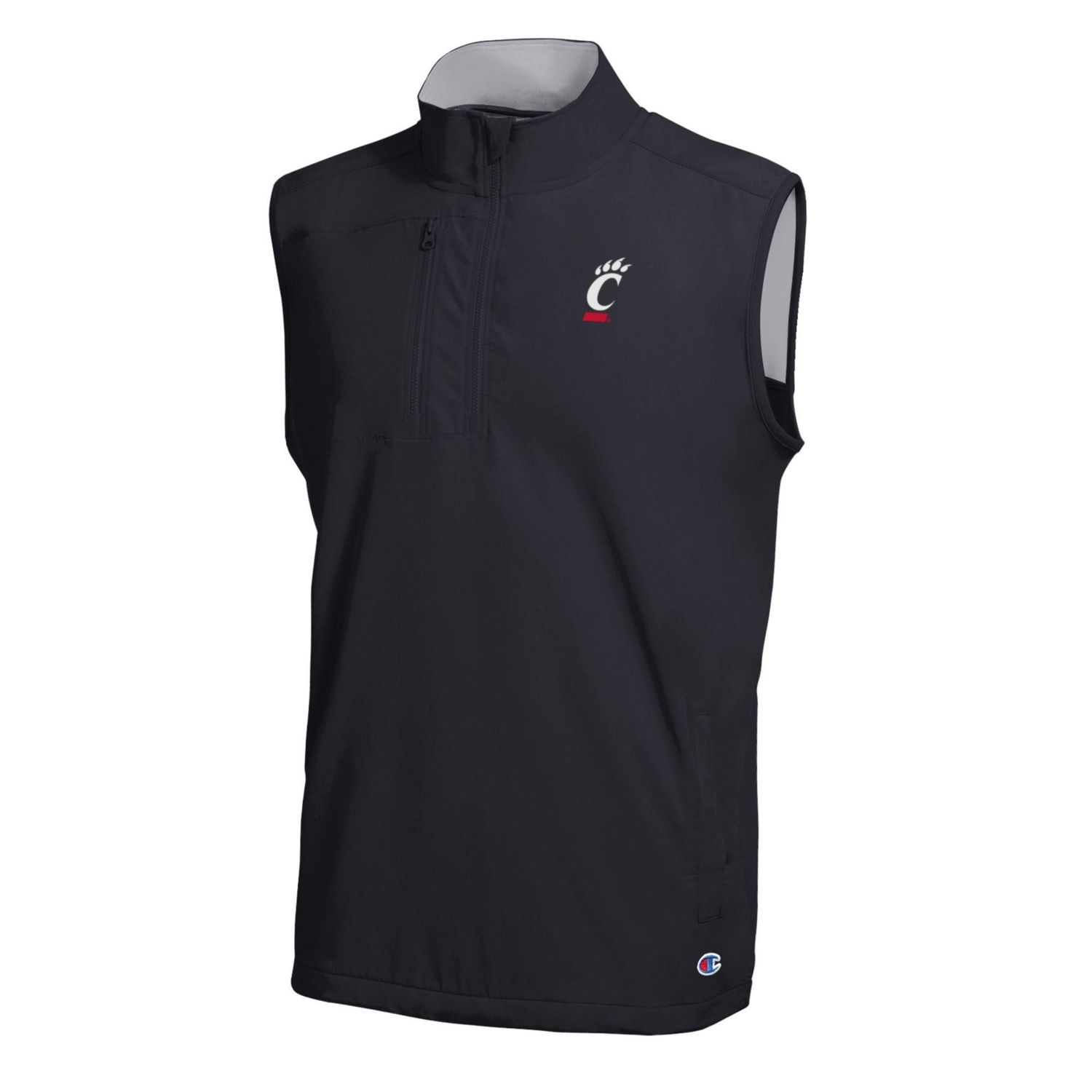 SMU Black Woven Vest with C-Paw, Size: S