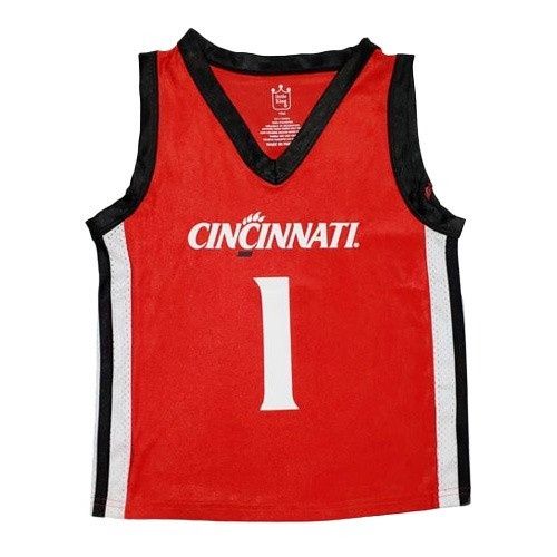 Cincinnati Bearcats Little King Youth Basketball Jersey, Size: YL