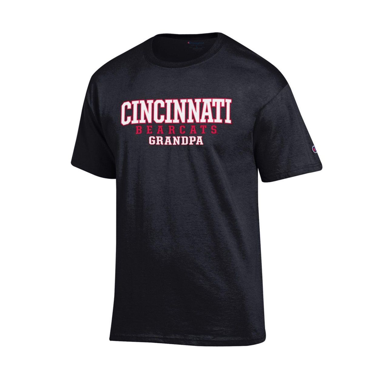 Cincinnati Bearcats Champion Grandpa T-shirt, Size: 2XL