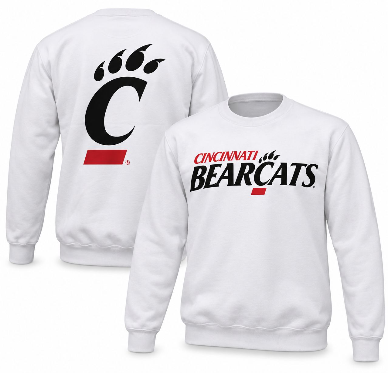 Cincinnati Bearcats Champion Logo &amp; C-Paw Crew