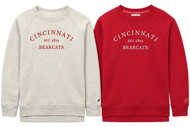 Cincinnati Bearcats League Women's Est. 1819 Crew