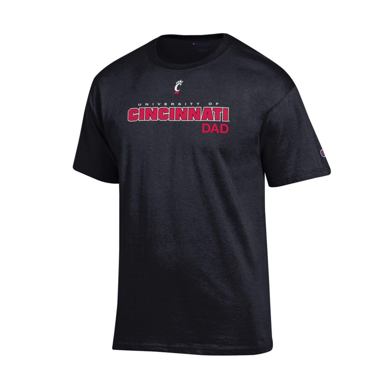 Cincinnati Bearcats Champion Dad T-shirt, Size: 2XL