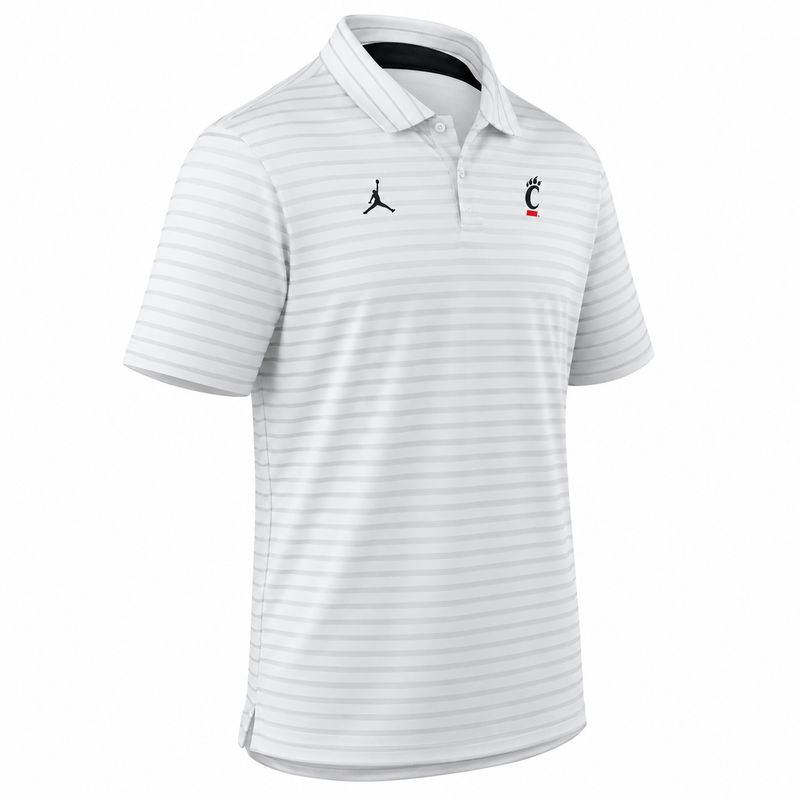 Jordan University of Cincinnati Bearcats Striped Polo