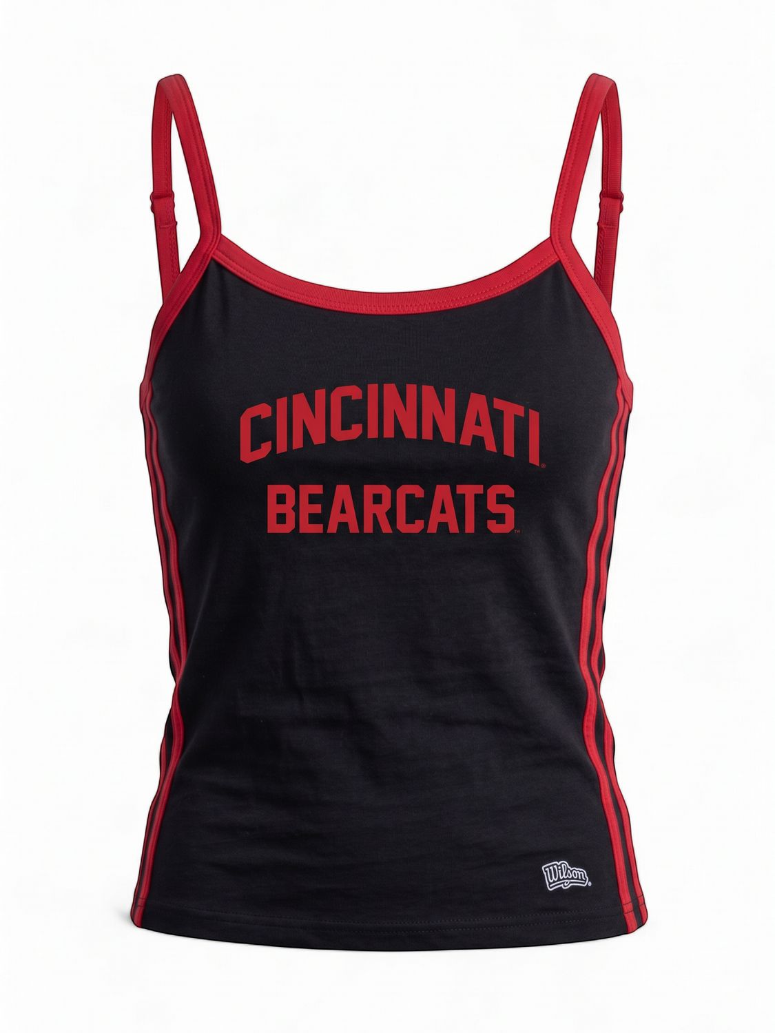 Cincinnati Bearcats Hype and Vice Sideline Stripe Tank, Size: XS